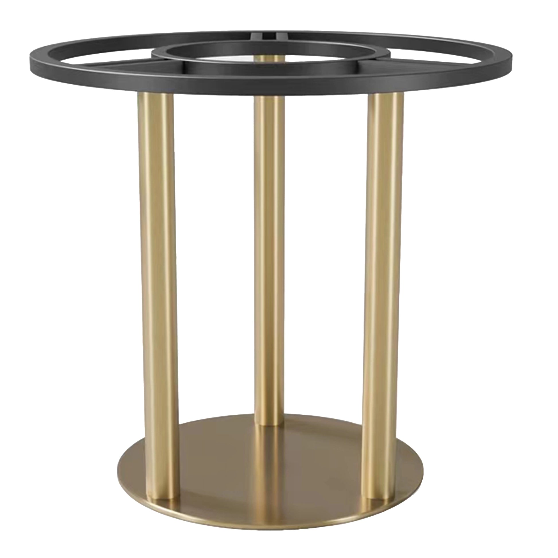 Pied de table Rond Triple Or - Madrid Mobiliario