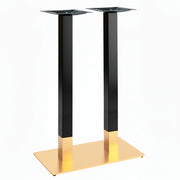 Pied de table Double Haut Or+Noir - Madrid Mobiliario