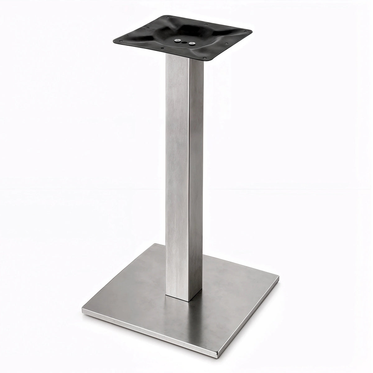 Pied de table Carré Inox - Madrid Mobiliario