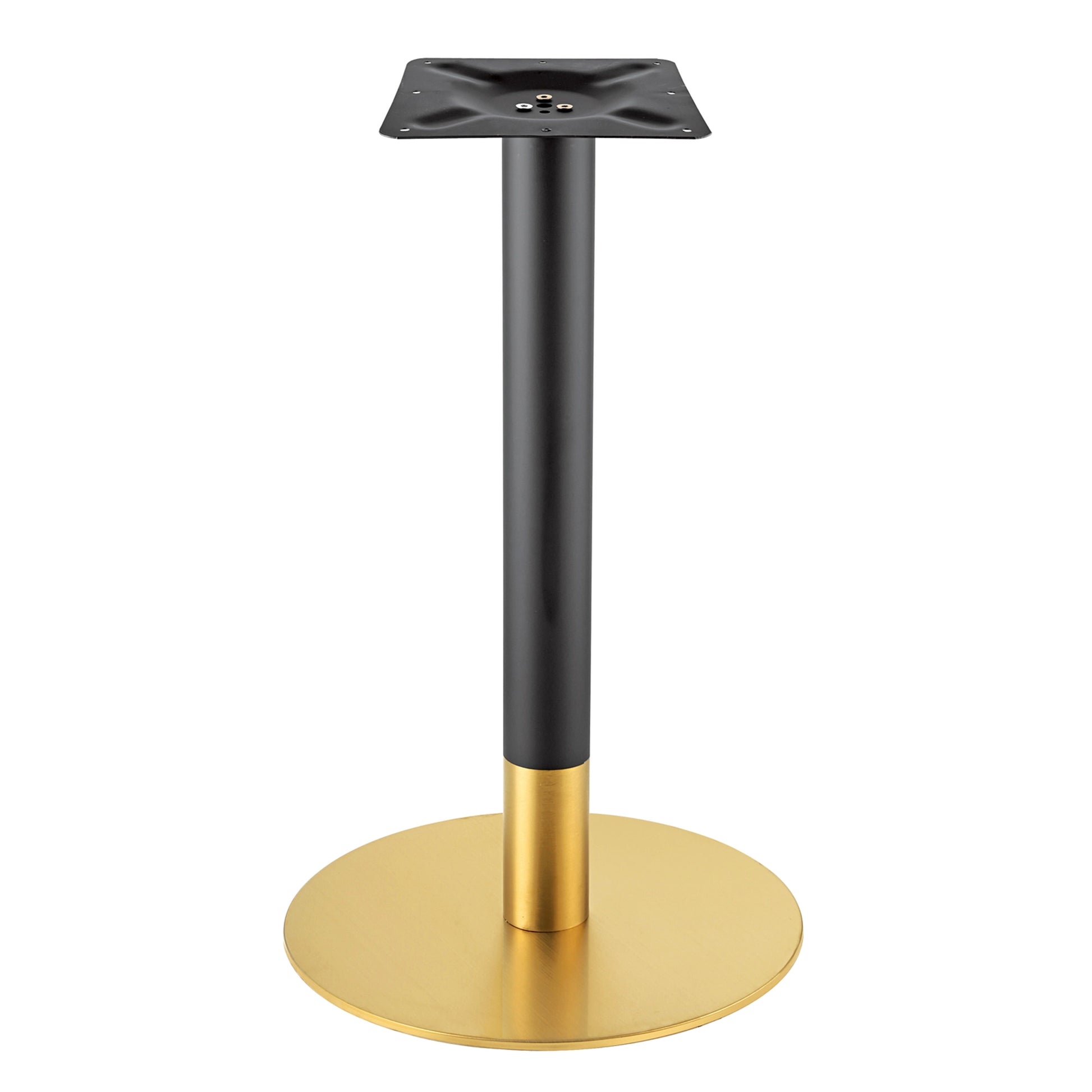 Pied de table Rond Or+Noir - Madrid Mobiliario