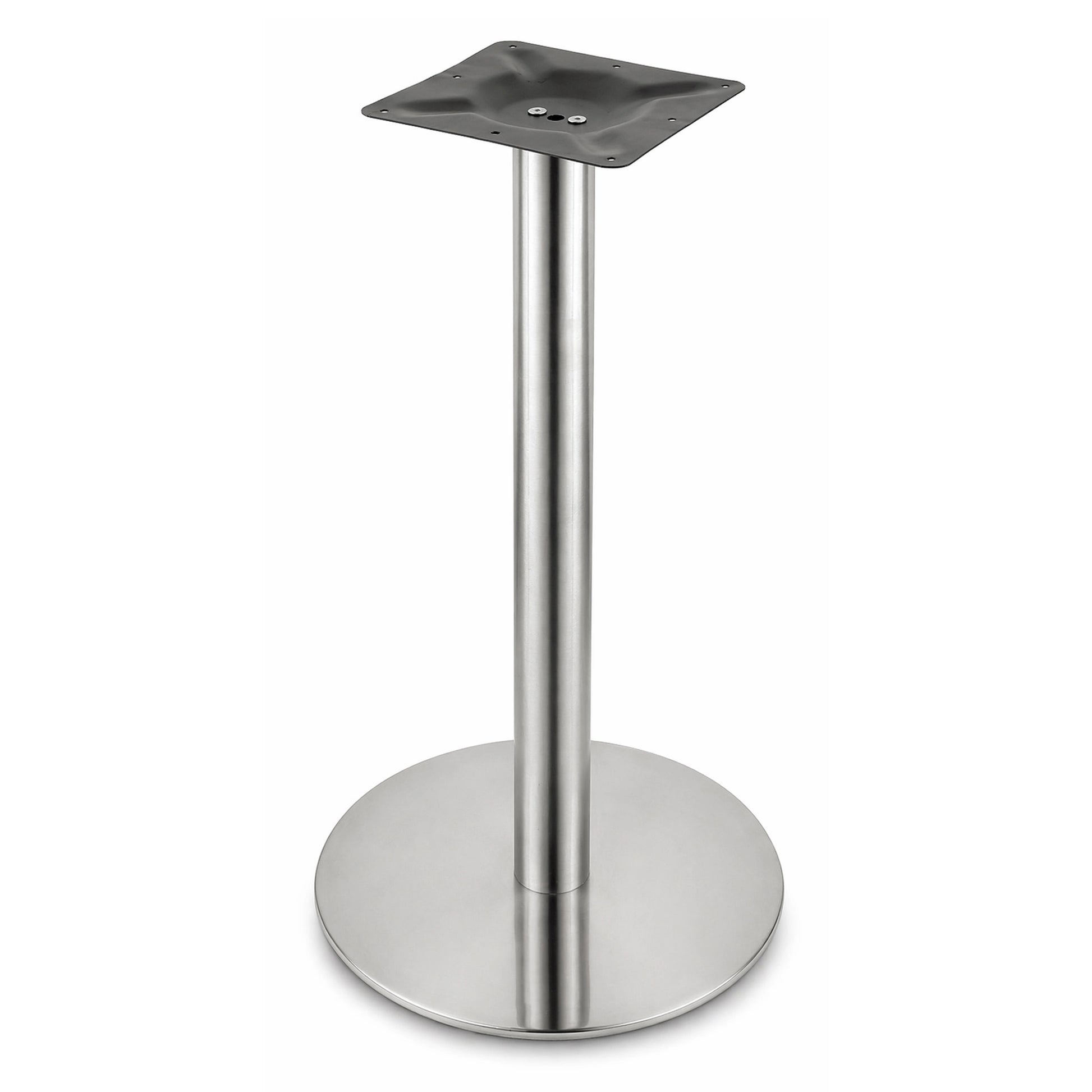 Pied de table Rond Inox - Madrid Mobiliario