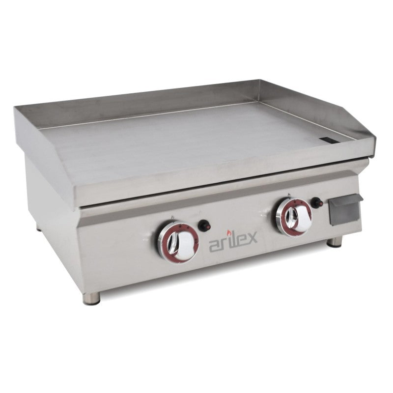 Plancha à gaz - 60 cm - Inox 15 mm - Arilex