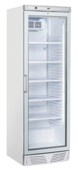 Réfrigérateur à boissons 350L avec lumière LED serrure et 5 étagères ajustables - TKG 390 - Cool Head inox 595x670x1830 mm 300 W Coolhead - Armoire réfrigérée positive professionnel CHR - matériel cuisine pro - Cuistéo