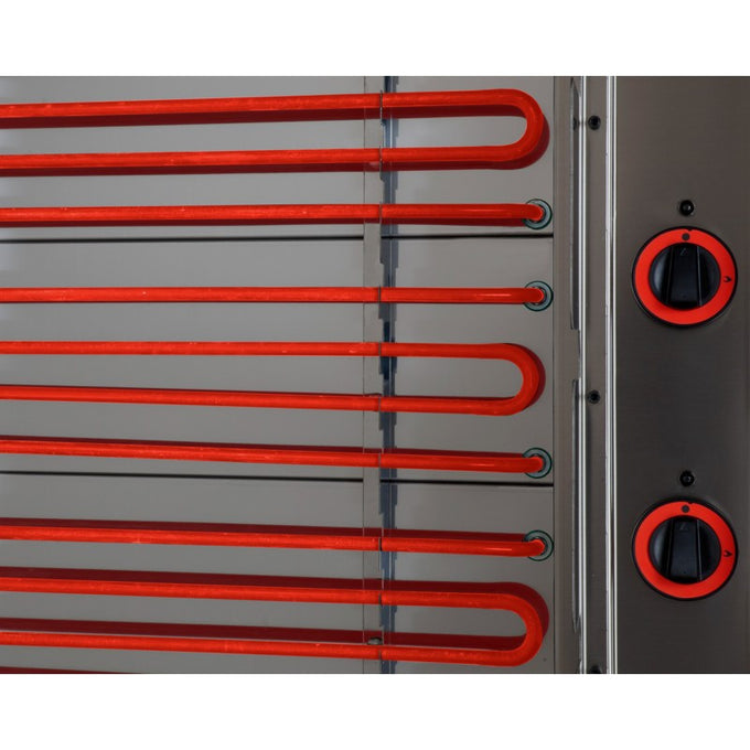 Rôtissoire électrique 36 poulets - 6 broches - 630 EKO-E 30 L 25.2 kW Feca - vue 3 - Rôtissoire professionnelle pro CHR - Cuistéo