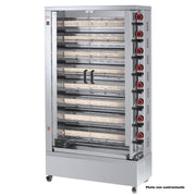 Rôtissoire électrique 48 poulets - 8 broches - 840 EKO-E 40 L 33.6 W Feca - Rôtissoire professionnelle professionnel CHR - matériel cuisine pro - Cuistéo