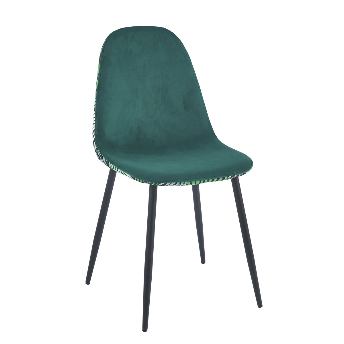Chaise SIMP Floral - Vert - Madrid Mobiliario