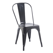 Chaise TOIX - Noir - Madrid Mobiliario