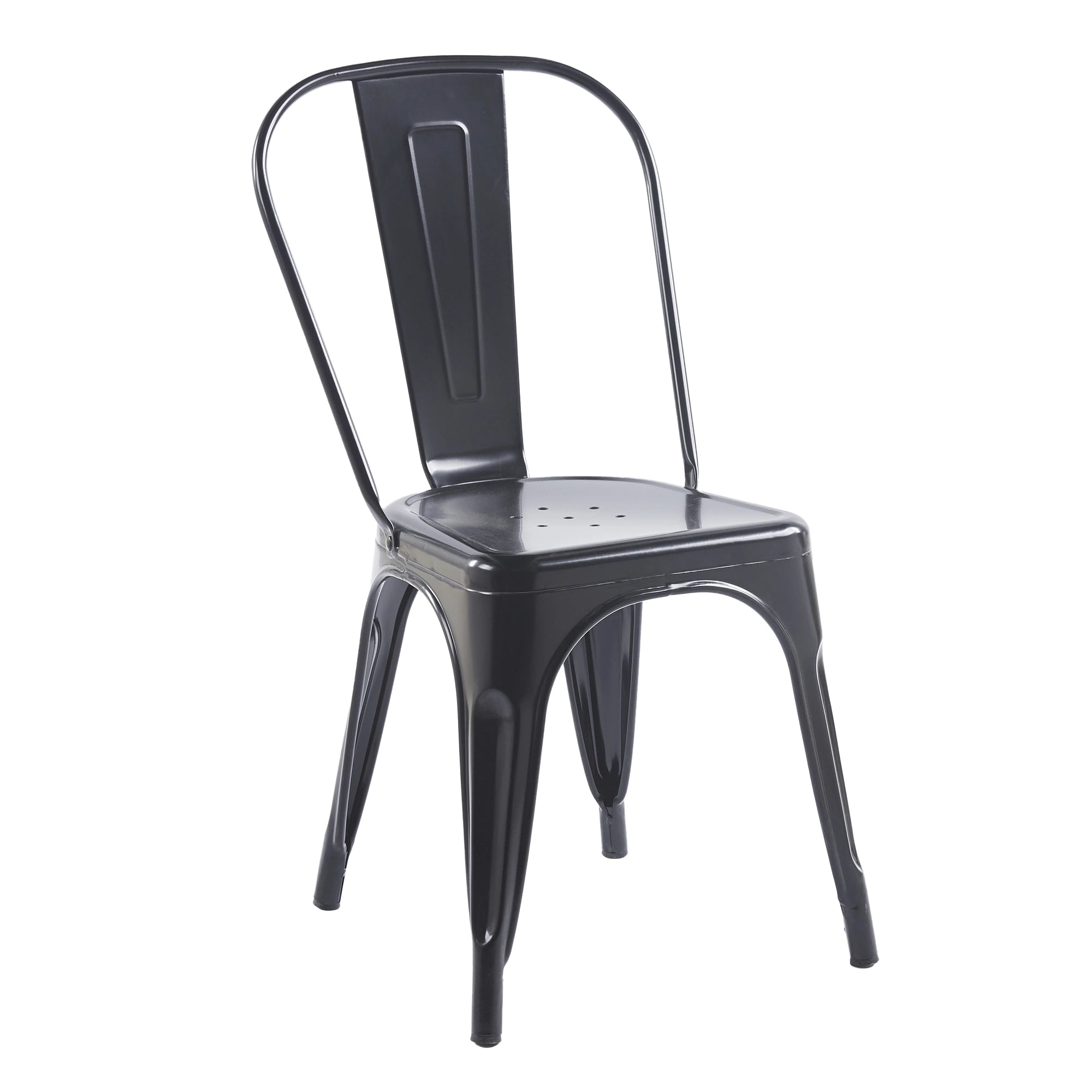 Chaise TOIX - Noir - Madrid Mobiliario
