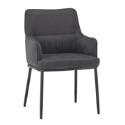 Chaise ANGELA - Gris - Lot de 4 - Madrid Mobiliario
