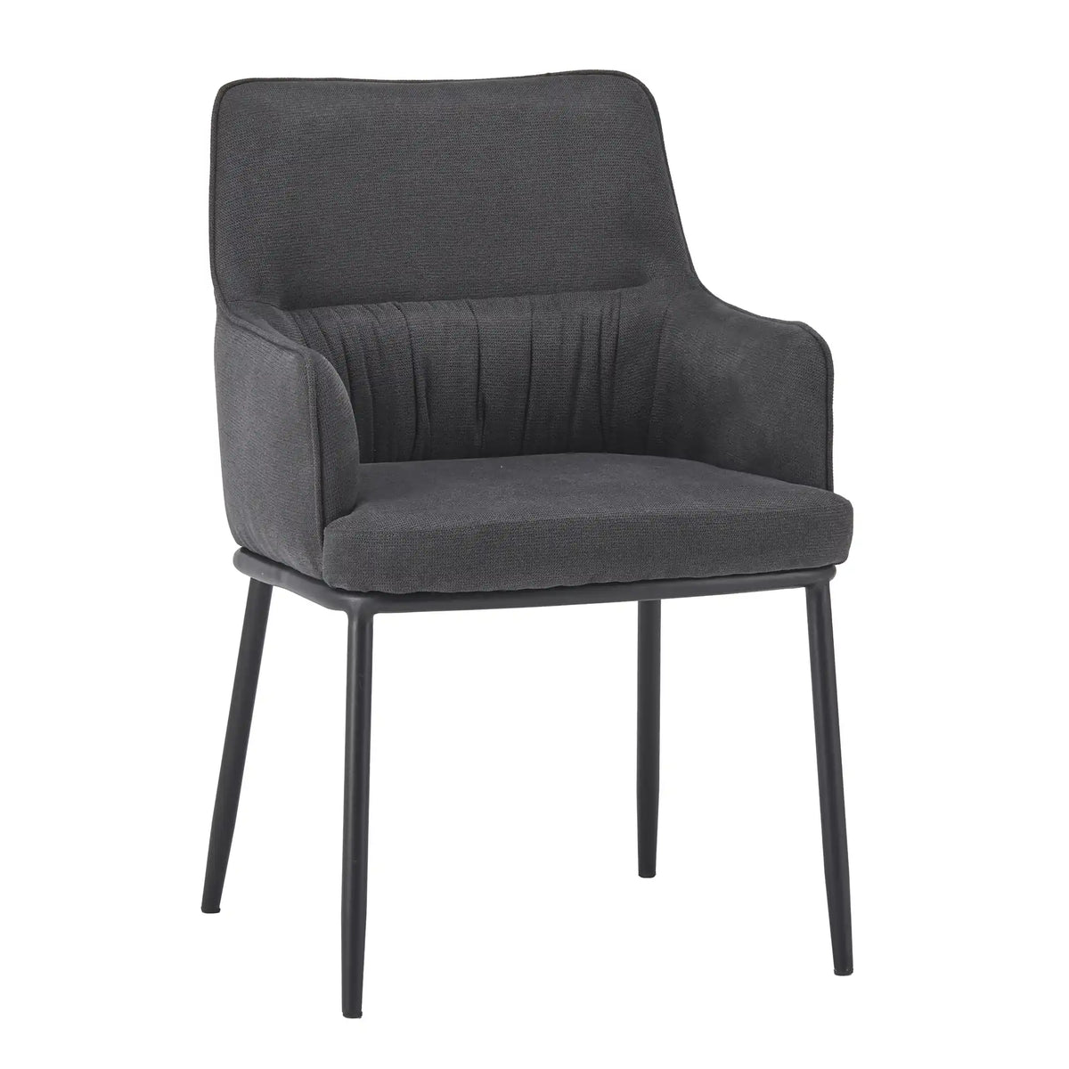 Chaise ANGELA - Gris - Lot de 4 - Madrid Mobiliario