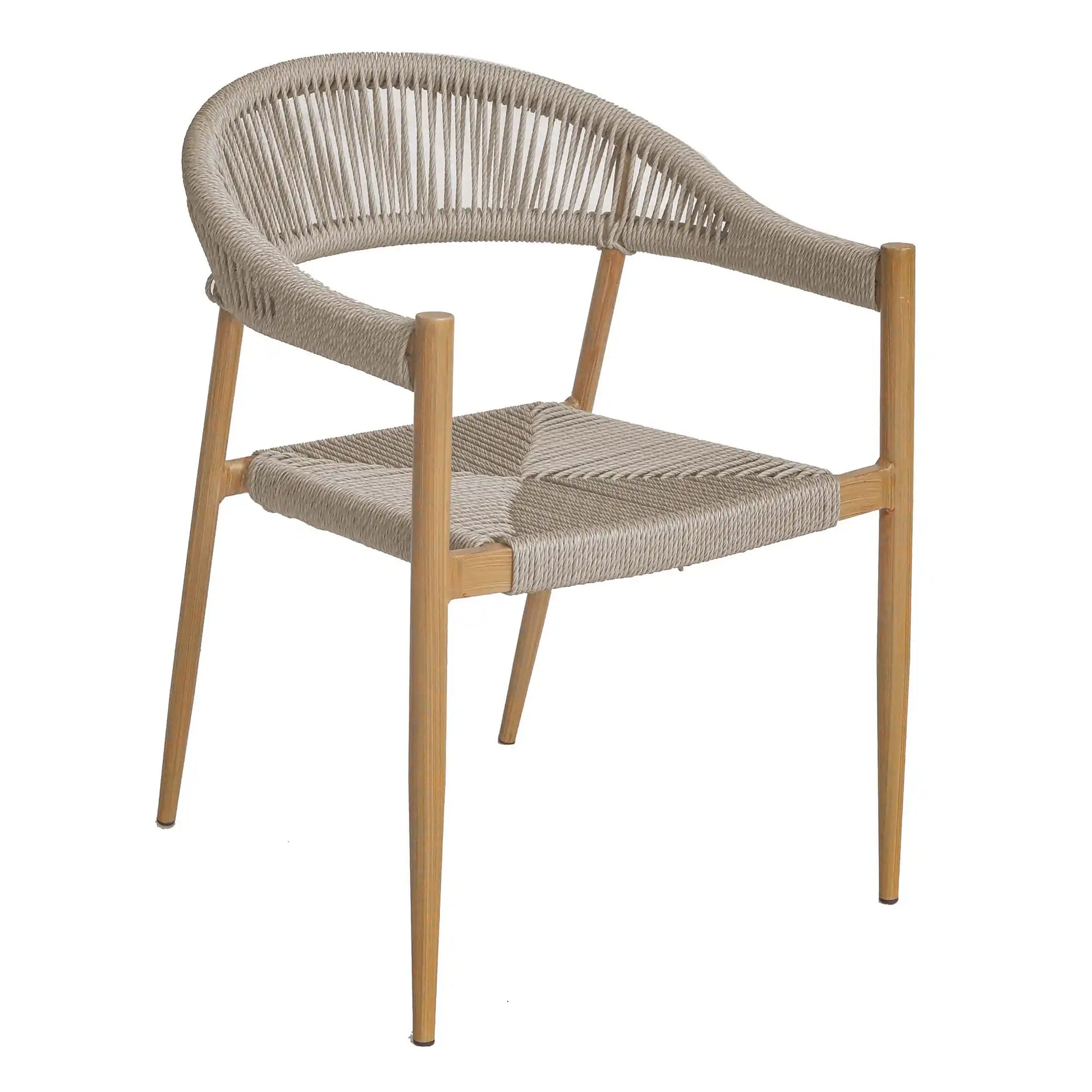Chaise KUKA - Naturel - Madrid Mobiliario