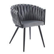 Chaise LORA - Moutarde - Lot de 4 - Madrid Mobiliario