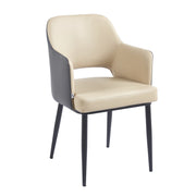 Chaise MAGGI Velours - Vert - Lot de 4 - Madrid Mobiliario