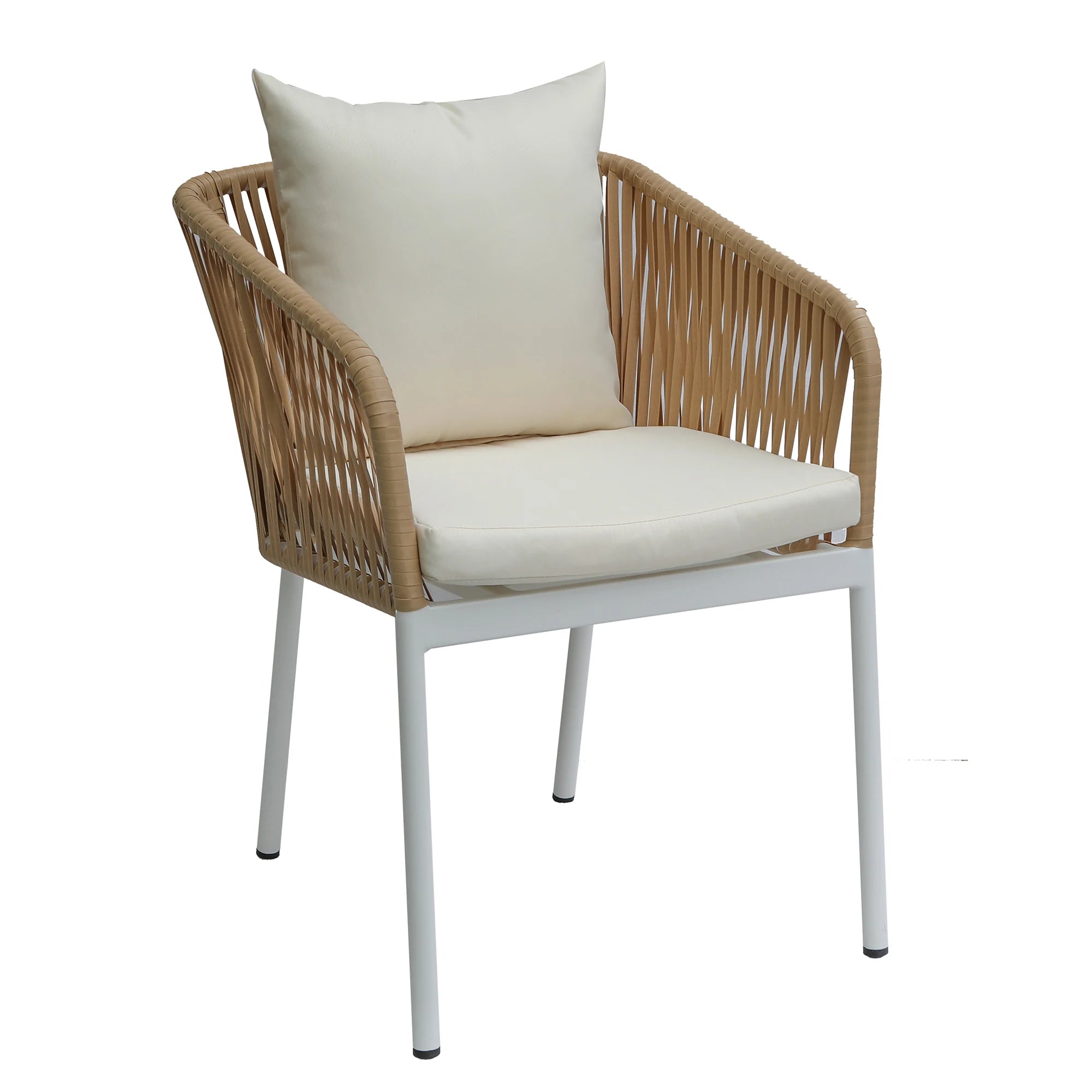 Chaise SOPHI - Naturel - Lot de 4 - Madrid Mobiliario