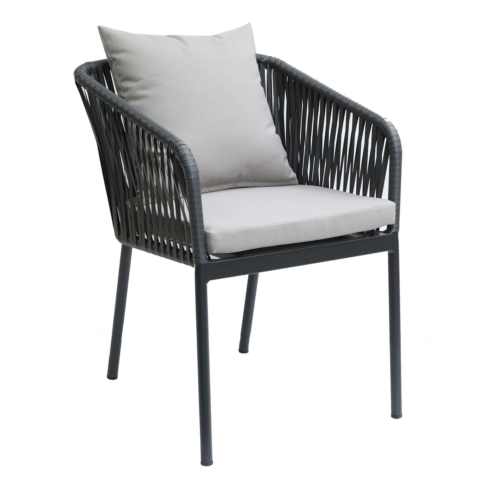 Chaise SOPHI - Noir - Lot de 4 - Madrid Mobiliario