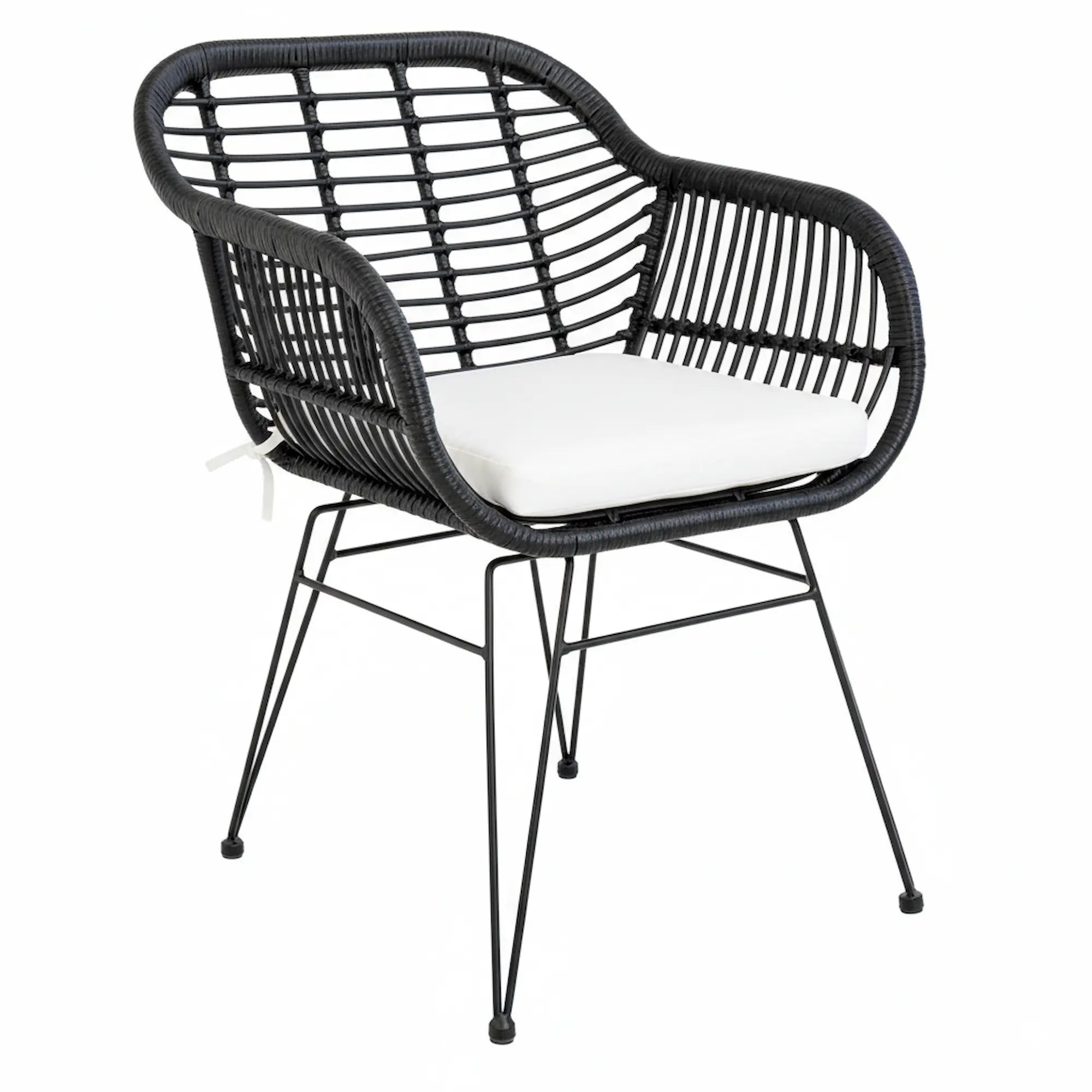Chaise ZOE - Noir - Madrid Mobiliario