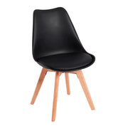 Chaise NORDIQUE - Noir - Madrid Mobiliario
