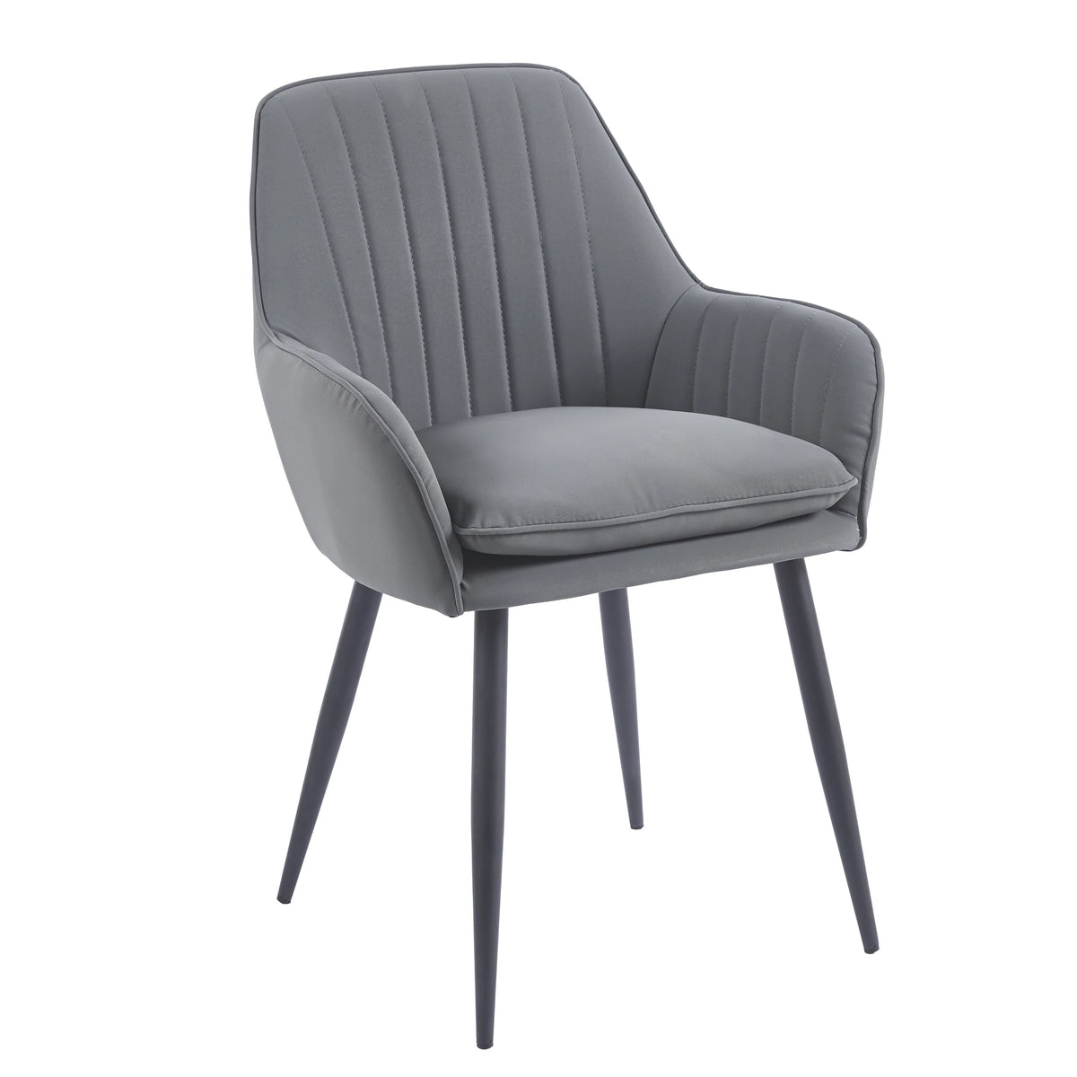 Chaise QUITTO Velours - Moutarde - Lot de 4 - Madrid Mobiliario