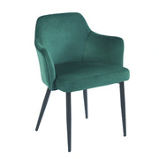 Chaise VICTORIA - Vert - Lot de 4 - Madrid Mobiliario