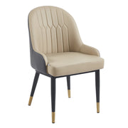 Chaise MAJO - Café-Beige - Lot de 4 - Madrid Mobiliario