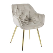 Chaise SENNA - Beige - Madrid Mobiliario