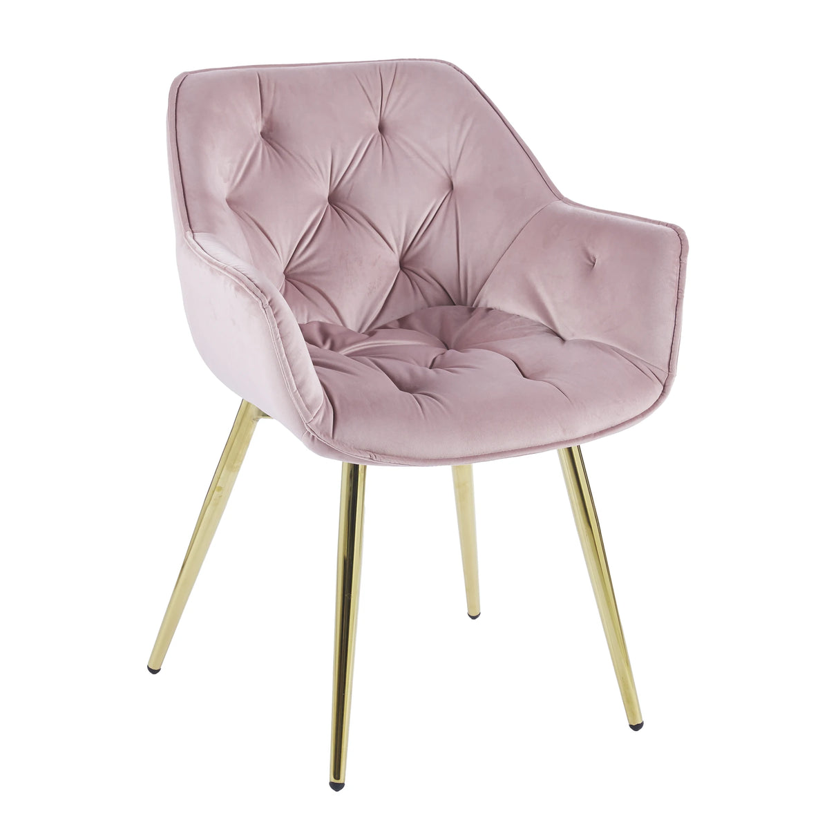 Chaise SENNA - Rose - Lot de 4 - Madrid Mobiliario