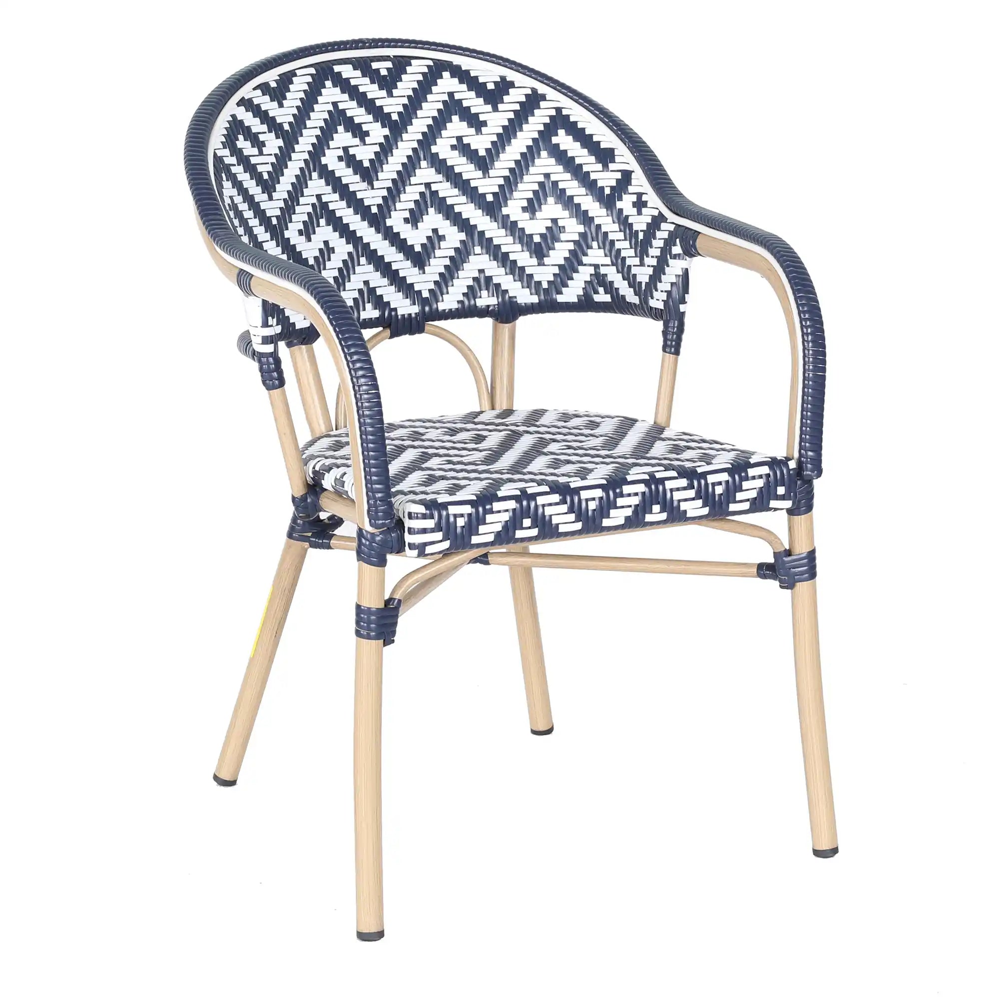 Chaise SEMPORNA - Bleu - Madrid Mobiliario