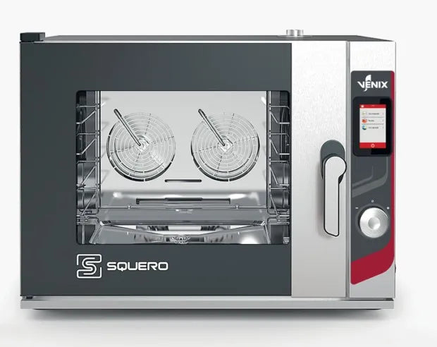 Four boulangerie pâtisserie 4 niveaux 600x400 ou GN 1/1 nettoyage automatique gamme Squero - Four combiné boulangerie pâ