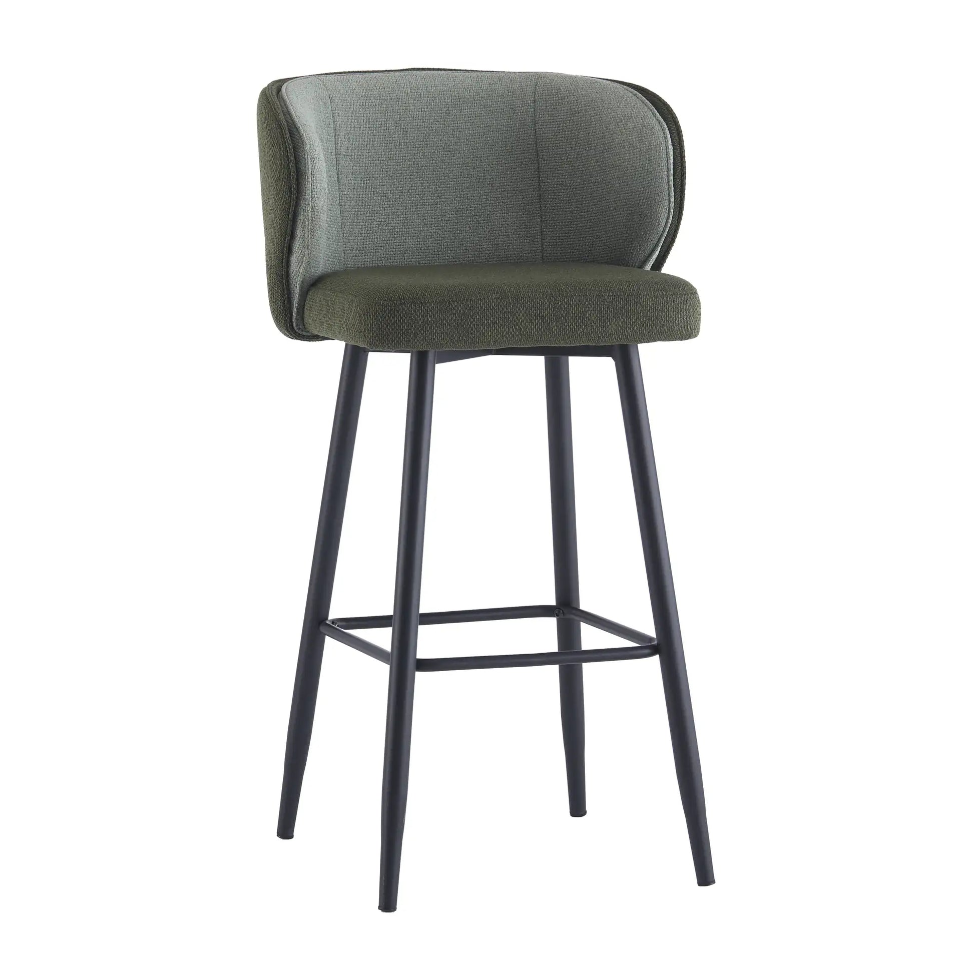 Tabouret CELIA - Vert - Madrid Mobiliario
