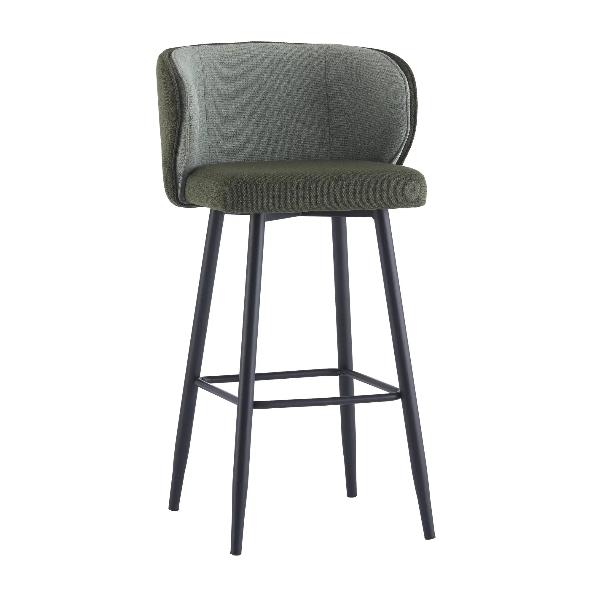 Tabouret CELIA - Vert - Madrid Mobiliario