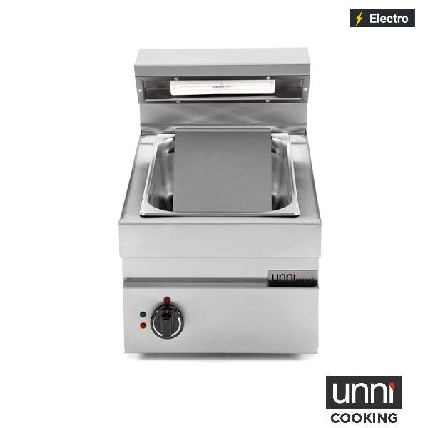 Chauffe-frites électrique 1,5 kW GN 1/1 - L 400 x P 650 x H 300 mm - Unninox