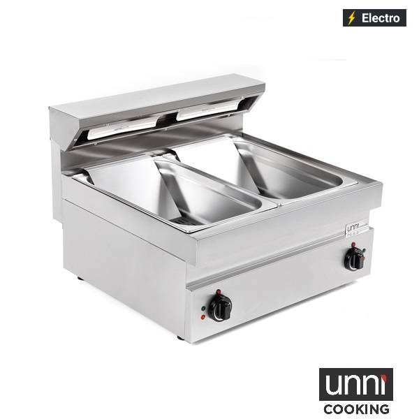 Chauffe-frites électrique 3 kW - L 700 x P 650 x H 300 mm - Unninox