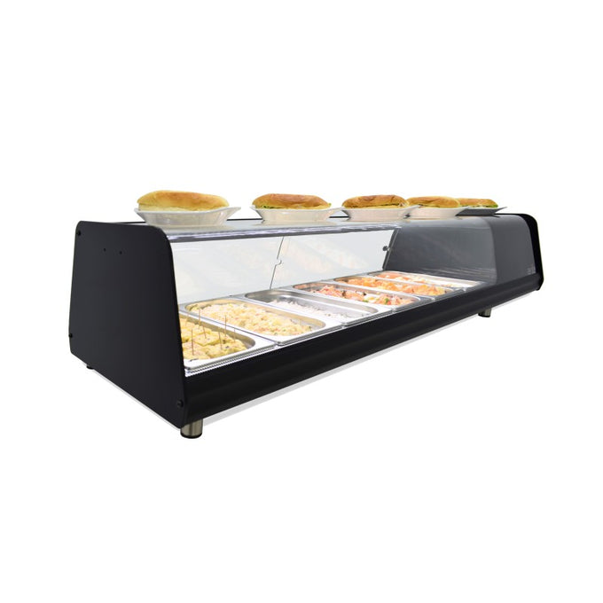 Vitrine réfrigérée - 4 plateaux GN1/3 - Pour tapas - Arilex