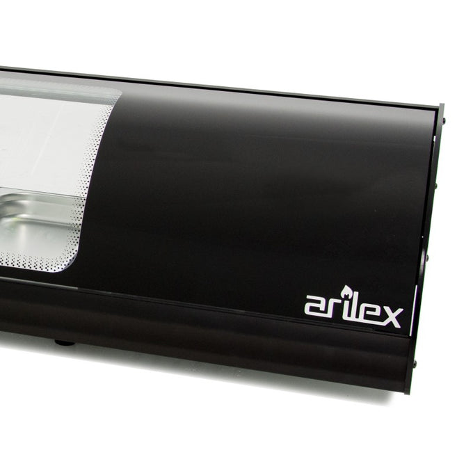 Vitrine réfrigérée - 6 GN1/3 - Pour tapas - Couleur noire - Arilex