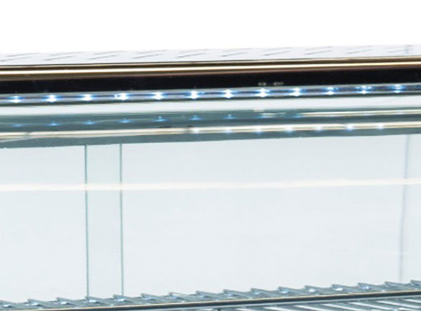Vitrine chauffante de comptoir 120 litres RH 120 - Cool Head 692x582x685 mm 1100 W Coolhead - vue 4 - Vitrine chaude pro CHR - Cuistéo