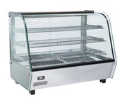 Vitrine chauffante de comptoir - 160 litres - Cool Head 870x582x685 mm 1500 W Coolhead - Vitrine chaude professionnel CHR - matériel cuisine pro - Cuistéo