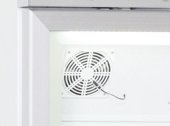 Vitrine réfrigérée GN 2/1 600L avec éclairage LED thermostat numérique et 5 étagères - Cool Head 775x797x1900 mm 150 W Coolhead - vue 4 - Armoire réfrigérée positive pro CHR - Cuistéo
