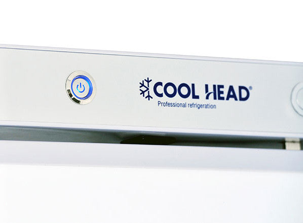 Vitrine réfrigérée GN 2/1 600L avec éclairage LED thermostat numérique et 5 étagères - Cool Head 775x797x1900 mm 150 W Coolhead - vue 6 - Armoire réfrigérée positive pro CHR - Cuistéo