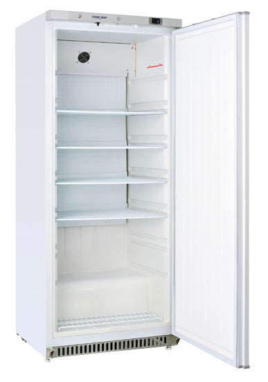 Vitrine réfrigérée GN 2/1 CR 6 - 600L Classe A Thermostat Numérique 5 Étagères R600a - Cool Head 775x756x1900 mm 128 W Coolhead - Armoire réfrigérée positive professionnel CHR - matériel cuisine pro - Cuistéo