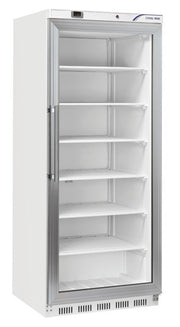 Vitrine réfrigérée négative 600L avec porte en verre 6 étagères GN2/1 thermostat numérique - Cool Head 780x768x1902 mm 450 W Coolhead - Armoire réfrigérée négative professionnel CHR - matériel cuisine pro - Cuistéo