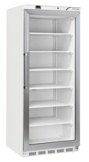 Vitrine réfrigérée négative 600L avec porte en verre 6 étagères GN2/1 thermostat numérique - Cool Head 780x768x1902 mm 450 W Coolhead - Armoire réfrigérée négative professionnel CHR - matériel cuisine pro - Cuistéo