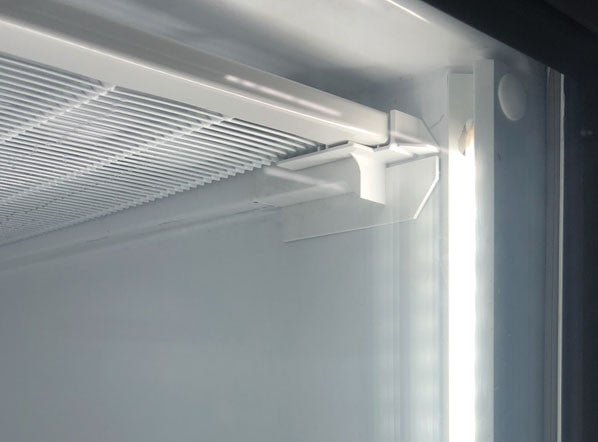 Vitrine réfrigérée négative 600L avec porte en verre 6 étagères GN2/1 thermostat numérique - Cool Head 780x768x1902 mm 450 W Coolhead - vue 7 - Armoire réfrigérée négative pro CHR - Cuistéo
