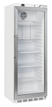 Vitrine réfrigérée positive 400L avec porte en verre étagères ajustables thermostat numérique - Cool Head 600x723x1890 mm 200 W Coolhead - Armoire réfrigérée positive professionnel CHR - matériel cuisine pro - Cuistéo