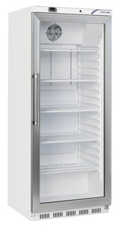 Vitrine réfrigérée positive 600L avec porte en verre thermostat numérique 4 étagères serrure - Cool Head 780x768x1890 mm 200 W Coolhead - Armoire réfrigérée positive professionnel CHR - matériel cuisine pro - Cuistéo